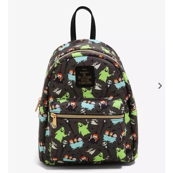 NWT Hot Topic The Nightmare Before Christmas Characters Mini Backpack - Picture 10 of 13